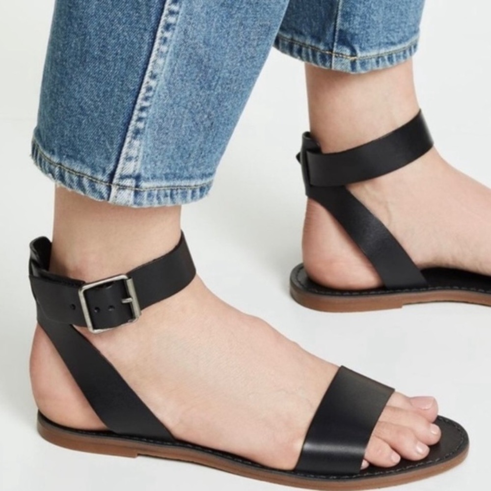 Madewell Boardwalk Sandals Size 10